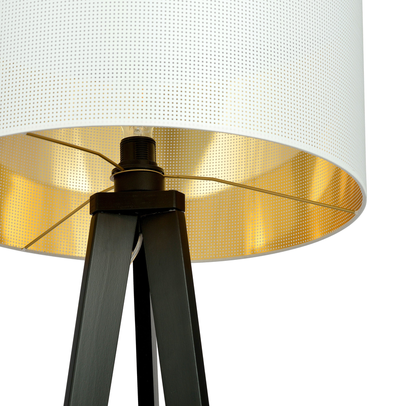 Aston lp1 white/gold  lampe Golvlampa