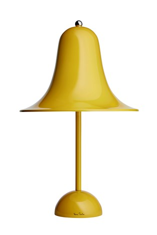 Pantop bordlampe warm yellow 
Bordslampa