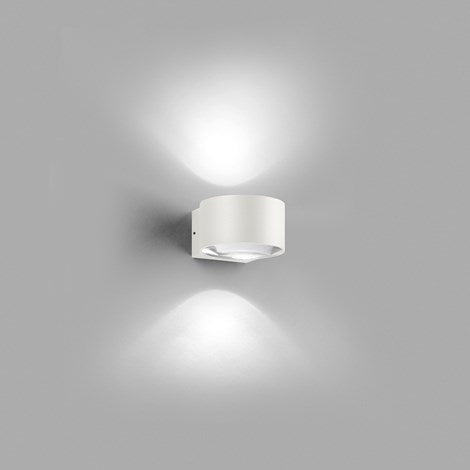 Orbit wall mini 2700k white Utomhuslampa