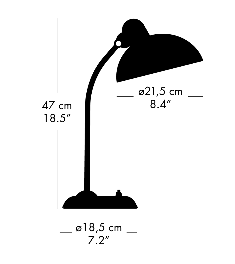 KAISER idell™ 
Bordslampa