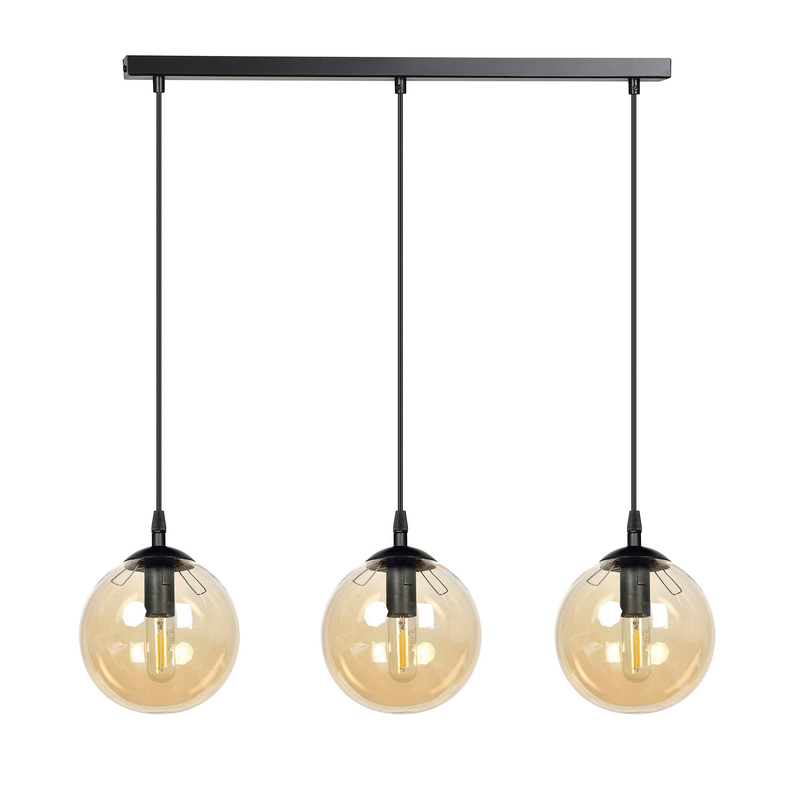 Cosmo 3 bl amber  lampe Taklampa