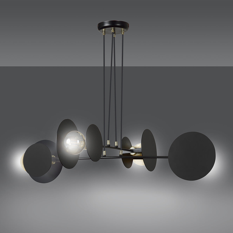 Idea 4 black  lampe Taklampa