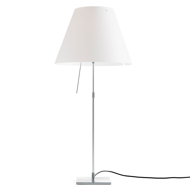 Costanza bordlampe alu/white - luceplan 
Bordslampa